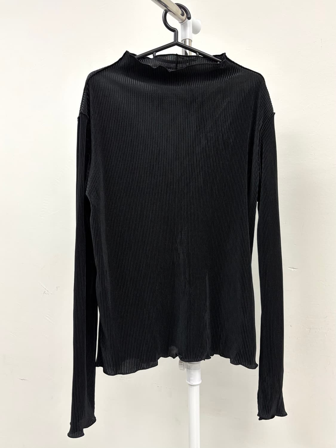 빈티지 블랙 플리츠 롱슬리브 이너 상품이미지8