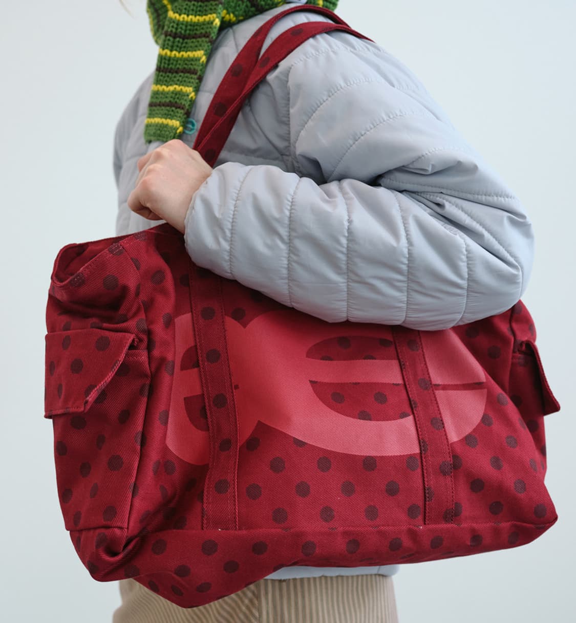 엔조블루스 레드 도트백  상품이미지1