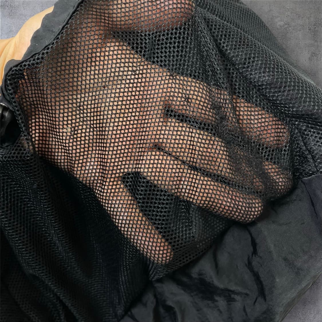 노매뉴얼 Nomanual 블랙 차콜 C.B 스트링 백팩 상품이미지4