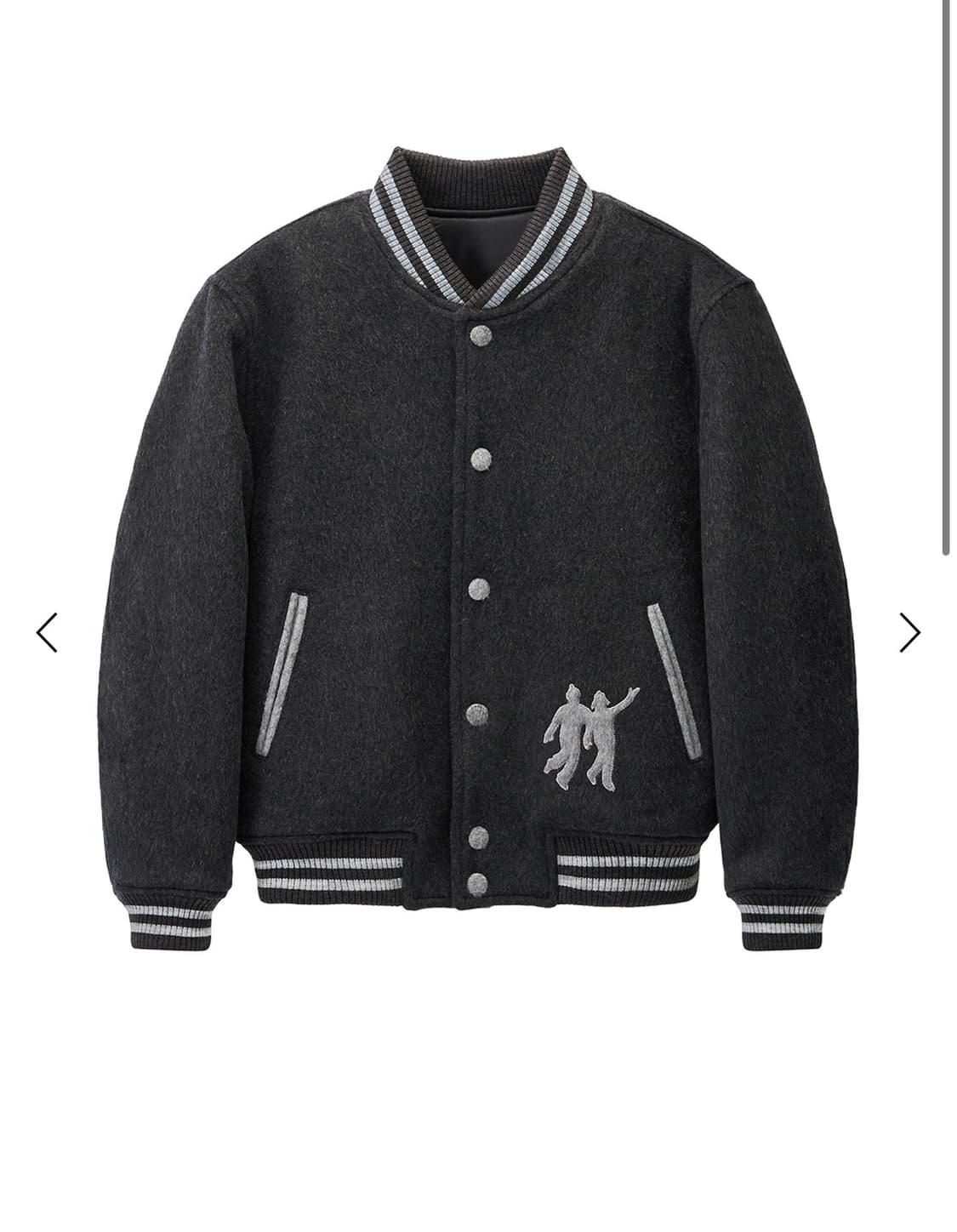 Stu 앰브로더리 패디드 봄버 바시티 상품이미지1