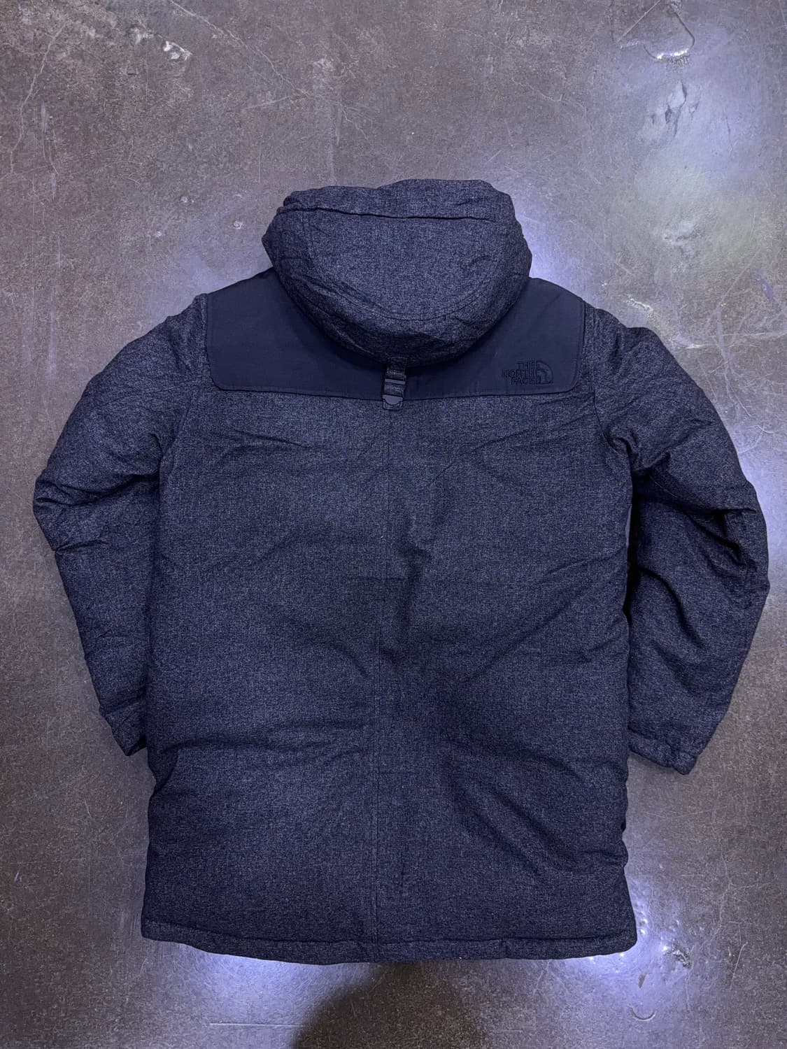 노스페이스 넬슨 더플코트 떡볶이 덕다운 패딩점퍼 그레이 100 상품이미지2