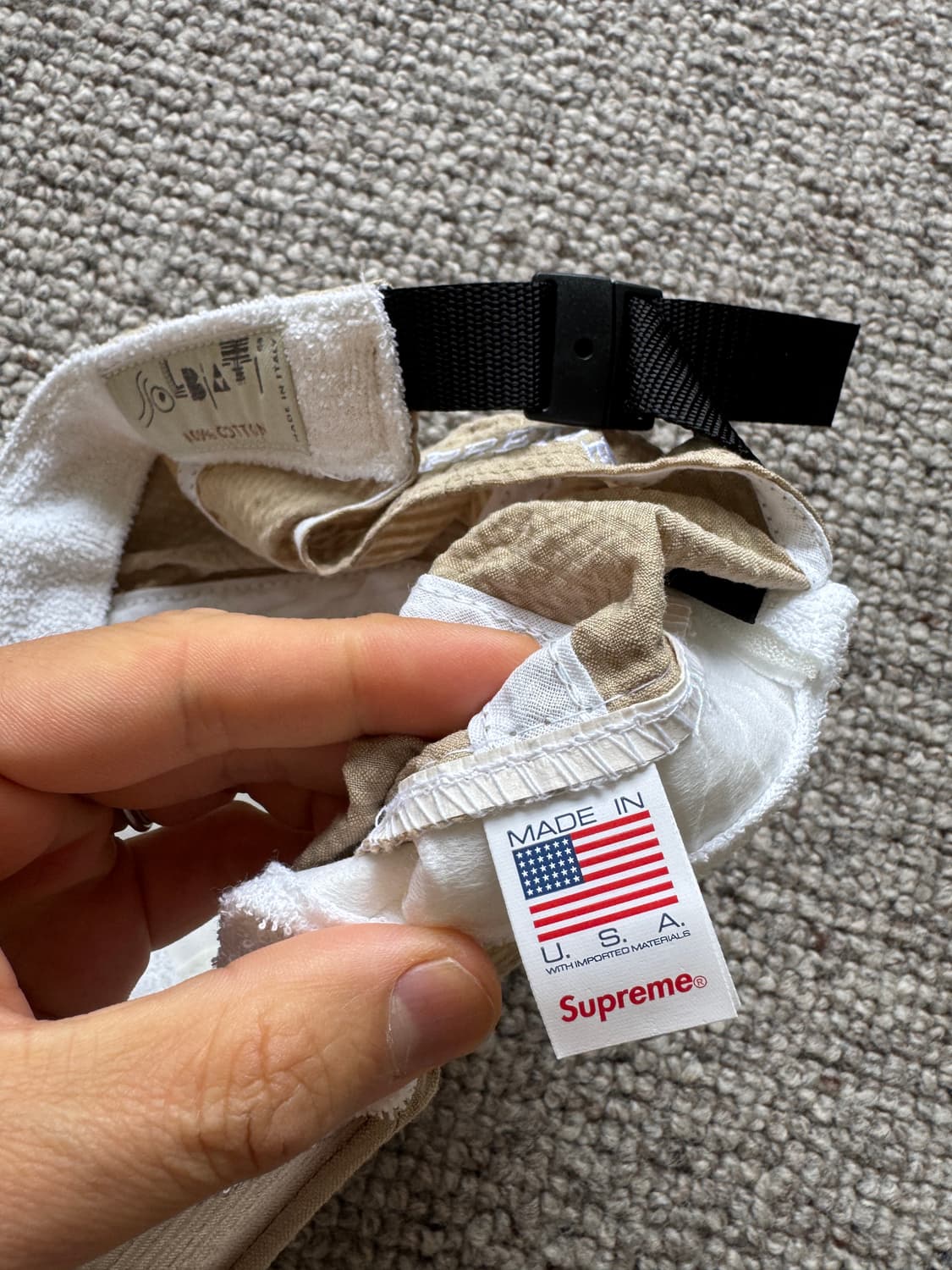 Supreme x Solbiati 6패널볼캡  상품이미지3