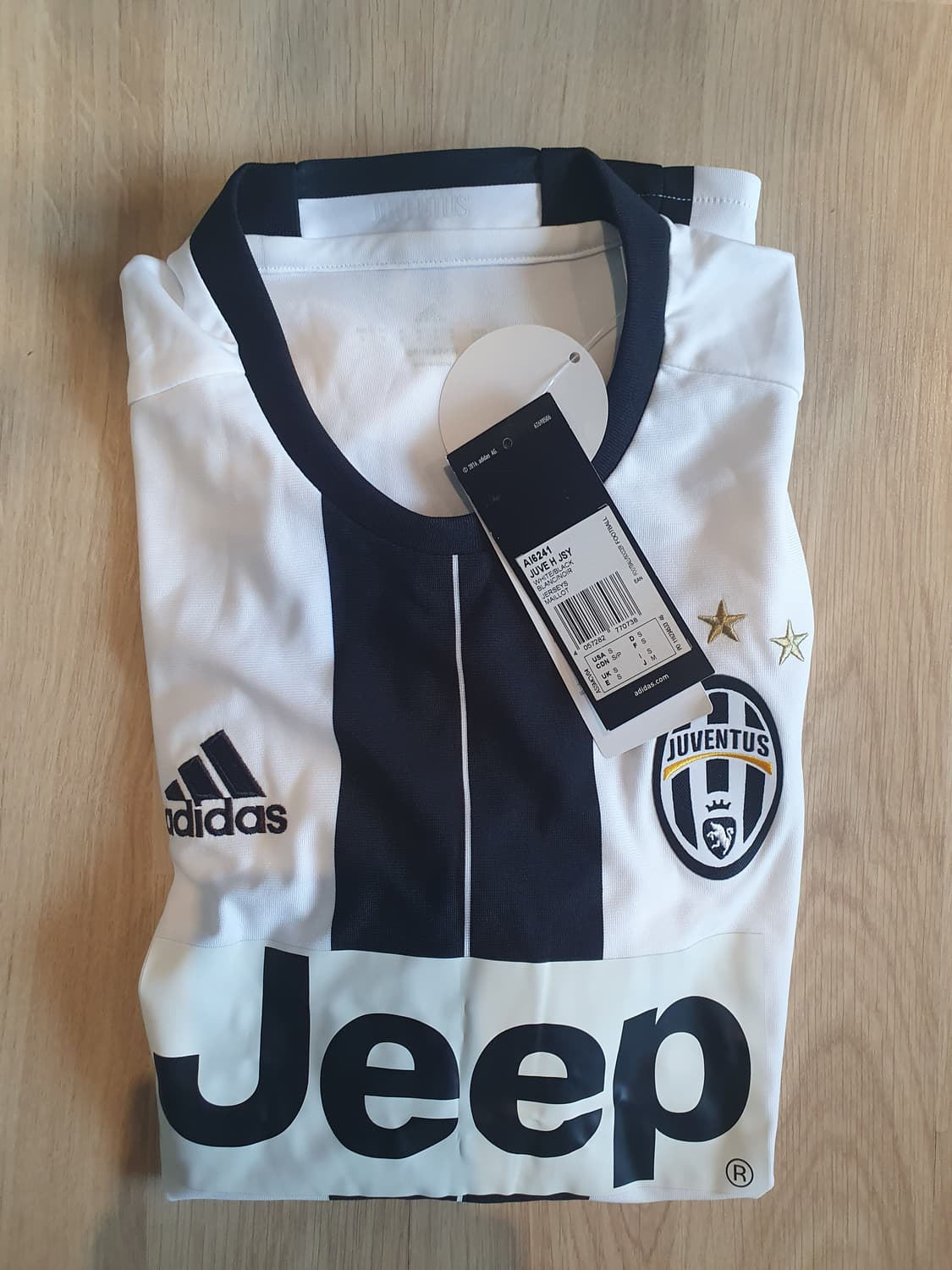 아디다스 유벤투스 져지 Jeep 마킹 흰검 상품이미지5