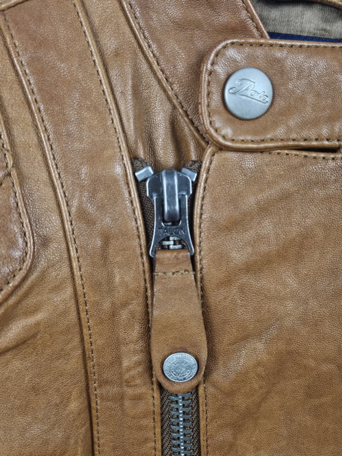 폴로랄프로렌 데저트 사이클 바이커 가죽 자켓 ( XS ) / 10249 상품이미지5