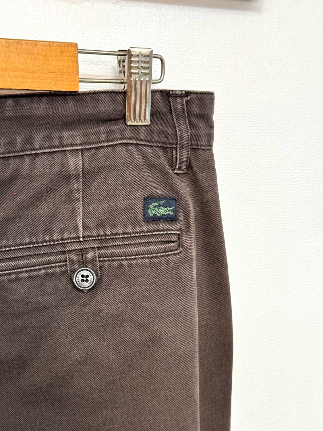 Lacoste Brown Chino Pants/P9 상품이미지4