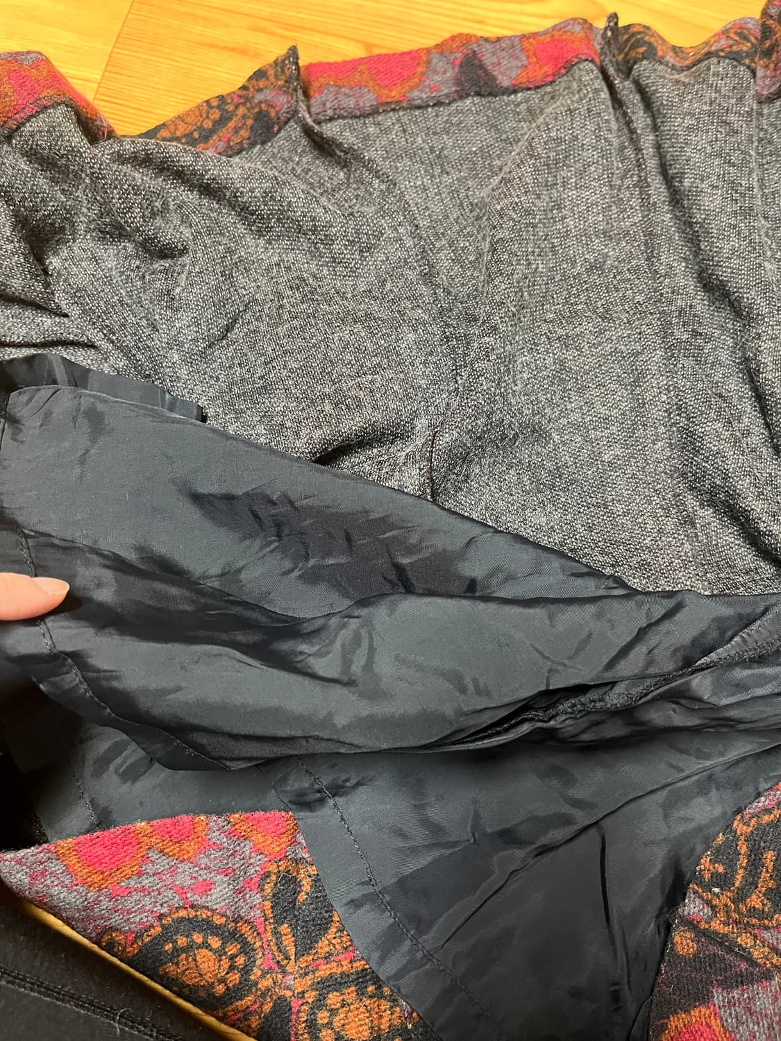 오리엔탈 미디 스커트 상품이미지3