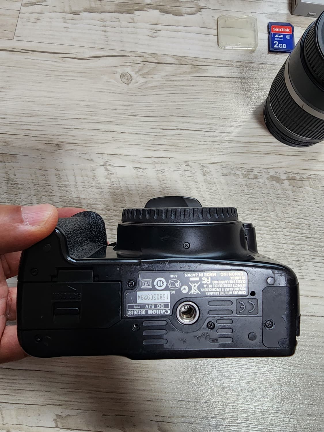 CANON 캐논 EOS 450D+번들렌즈(18-55)셋 팜. 크롭 바디 상품이미지6