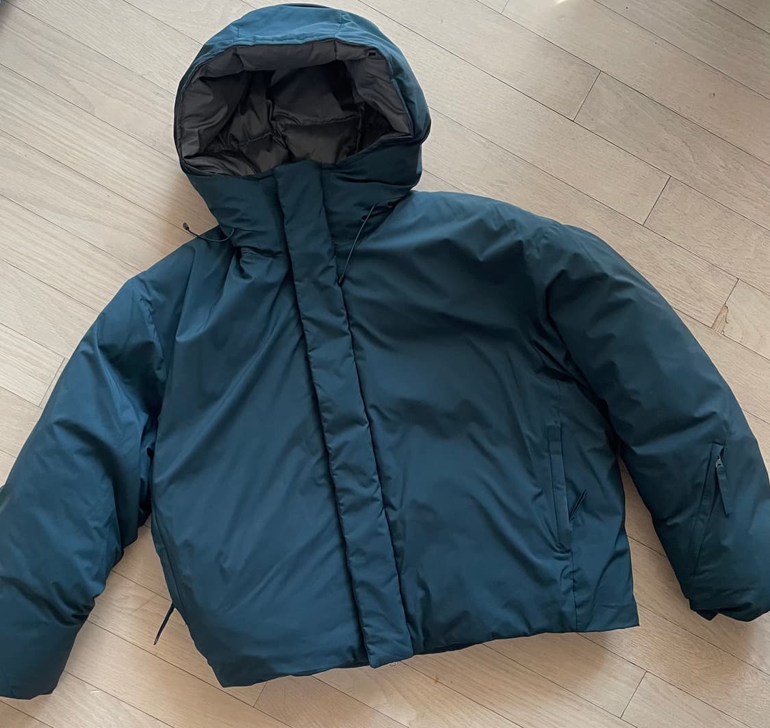 쿠어 워터 리펠런트 구스다운 점퍼 S (터콰이즈) 상품이미지6