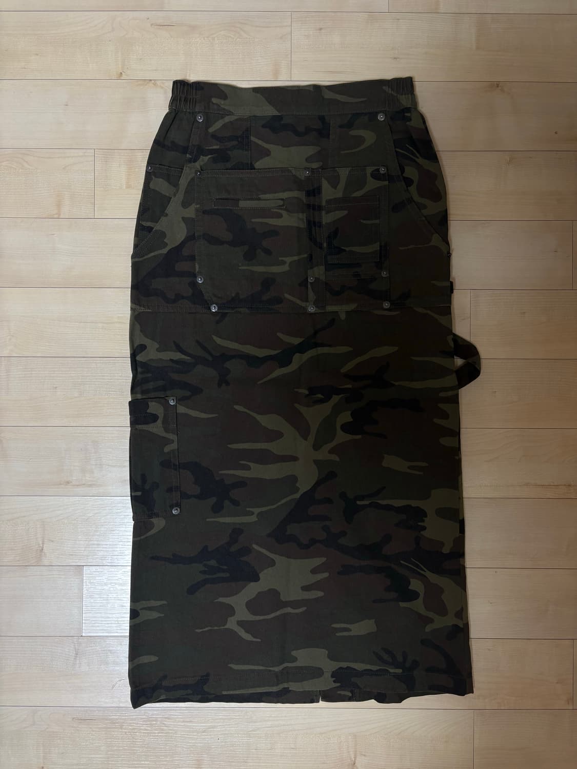 Mschf 카모 롱스커트 상품이미지6