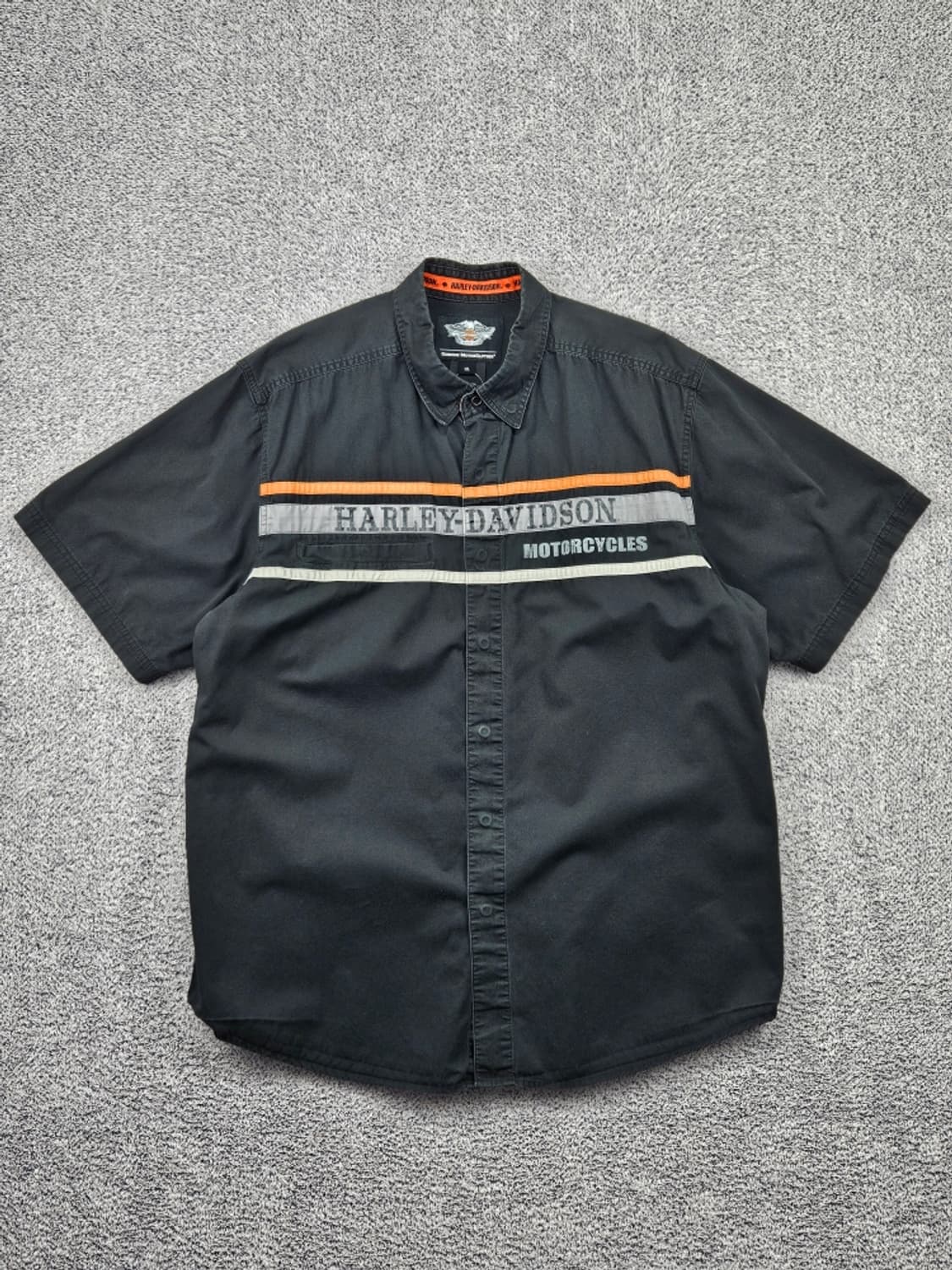 할리데이비슨 바이커 하프 반팔 셔츠 ( XL ) / 11863 상품이미지2