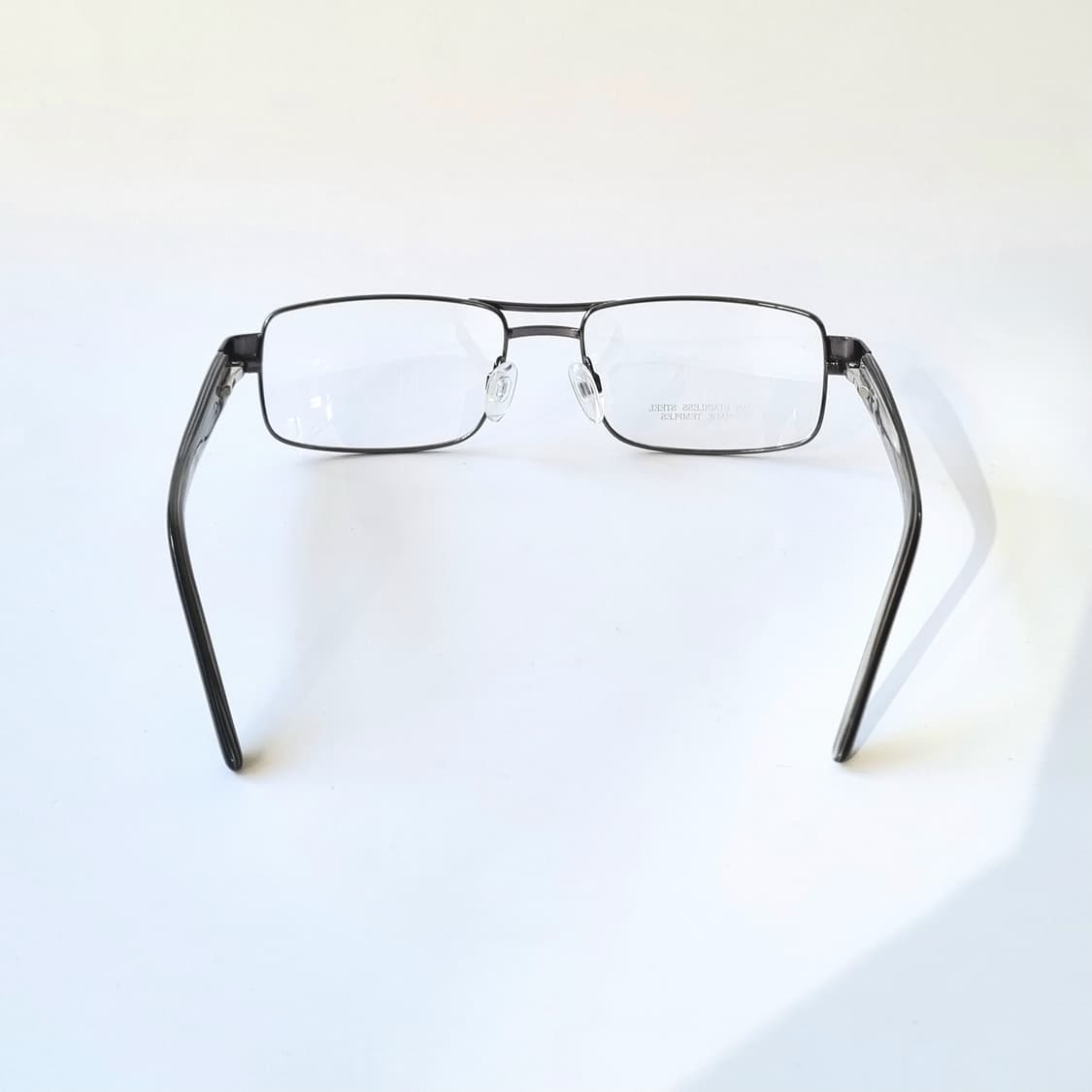 데드스탁 유럽 빈티지 메탈 사각 그레이 블랙 콤비 121 상품이미지7