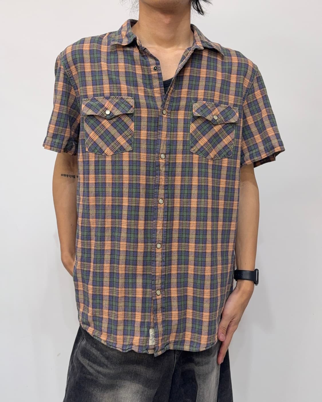 Denim & Supply Ralph Lauren 웨스턴 체크 반팔 셔츠 상품이미지7