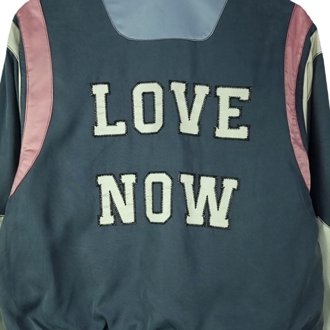 [쟈딕앤볼테르] 멀티 패널 배색 빈티지 블루종 집업 자켓 P01242 상품이미지6