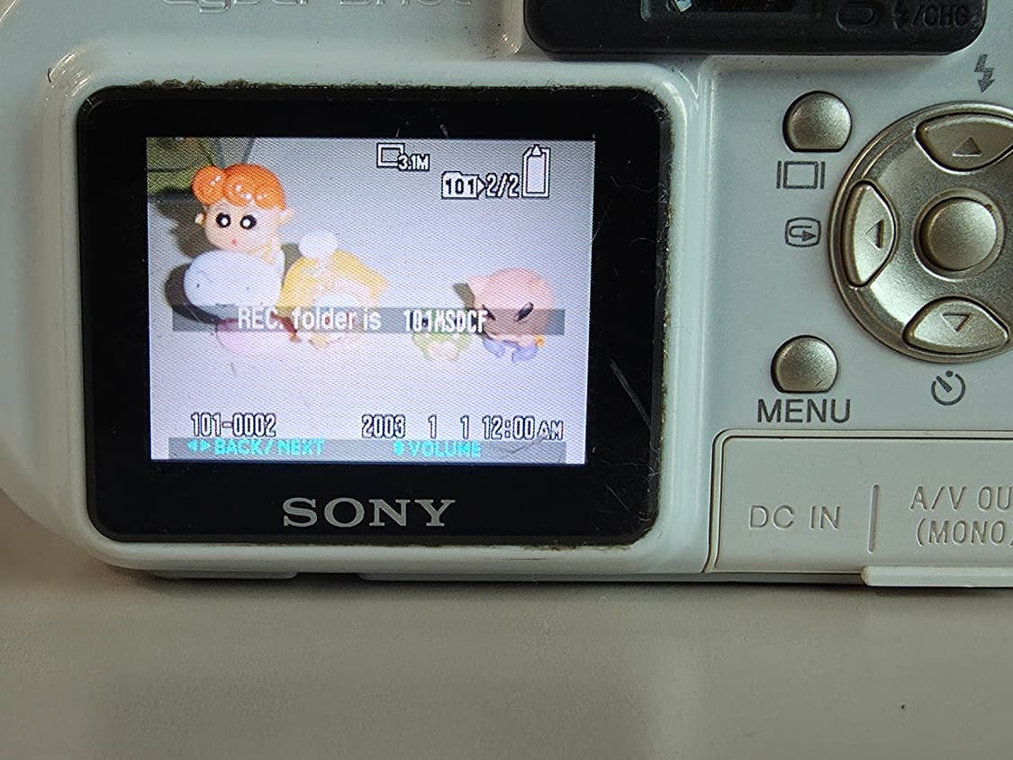 소니 사이버샷 DSC-P8 빈티지 디지털카메라 상품이미지7