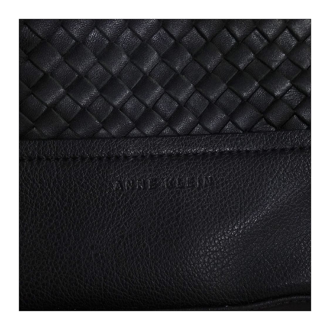 ANNE KLEIN 앤클라인 레더 위빙 빅 숄더 토트백  상품이미지10