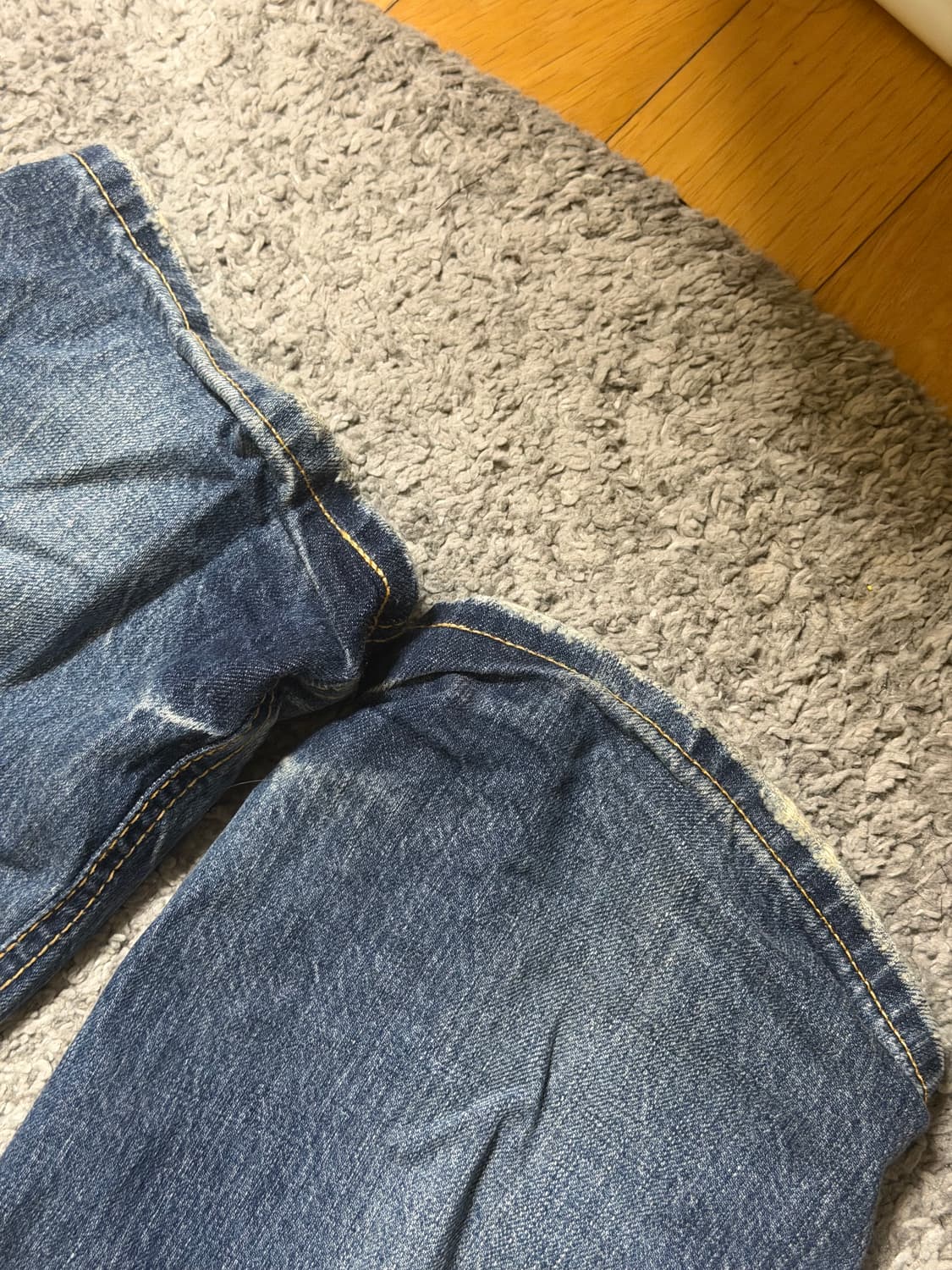 EDWIN 에드윈 블루트립 웨스턴 포켓 워시드 데님 상품이미지6