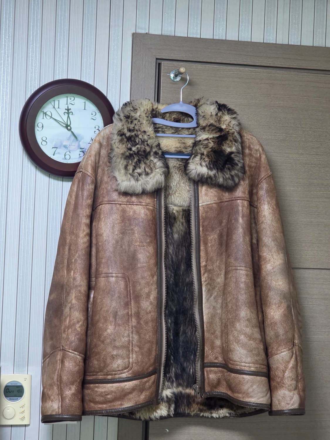 (EL/105~110) 천연 양털 빈티지 무스탕 상품이미지1