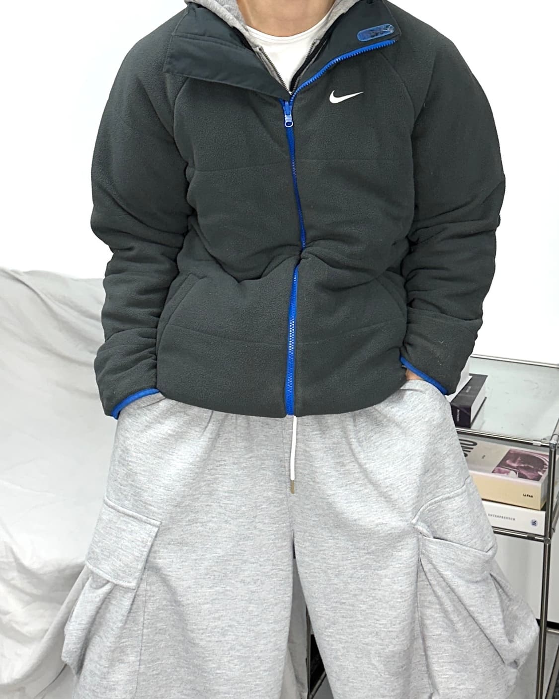 나이키 리버시블 플리스 패딩 자켓 상품이미지2