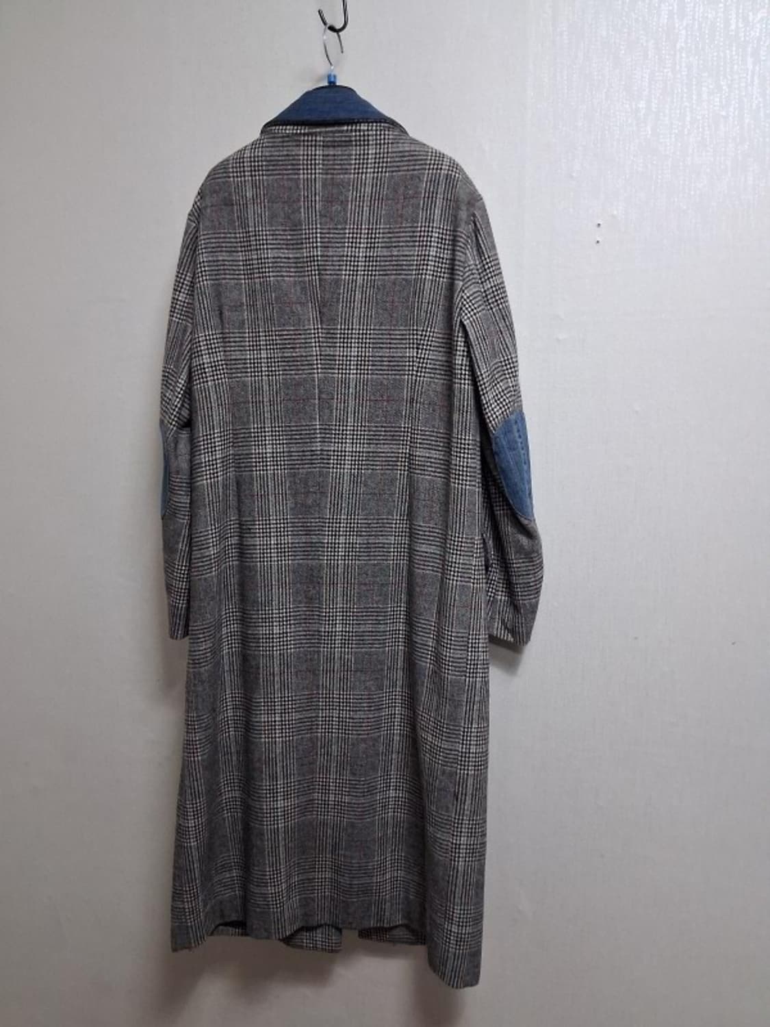 SIWY 씨위 빈티지체크 모직로코트표기6677 오버핏
중국제조 일본판 씨 상품이미지3