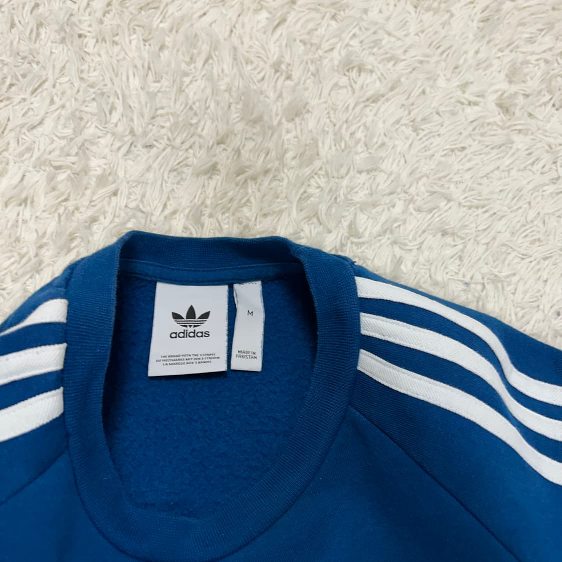 Adidas Blue Navy Firebird Sweatshirt 상품이미지6