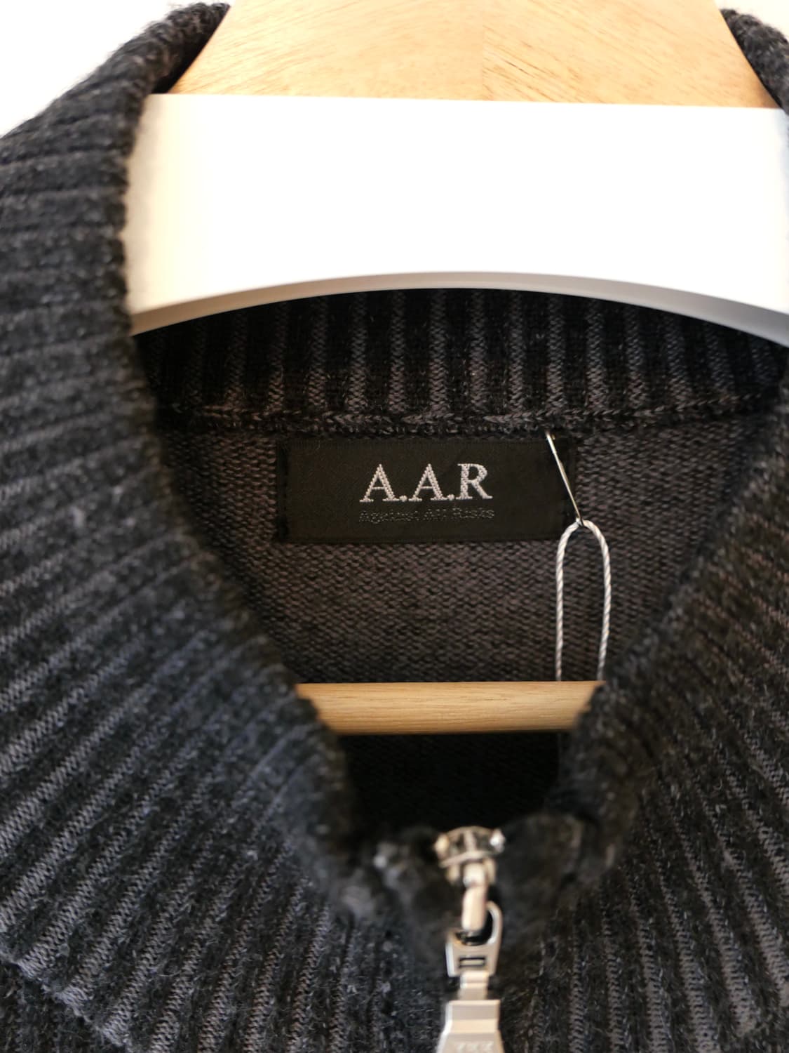 요지 야마모토 AAR 니트 집업 상품이미지5