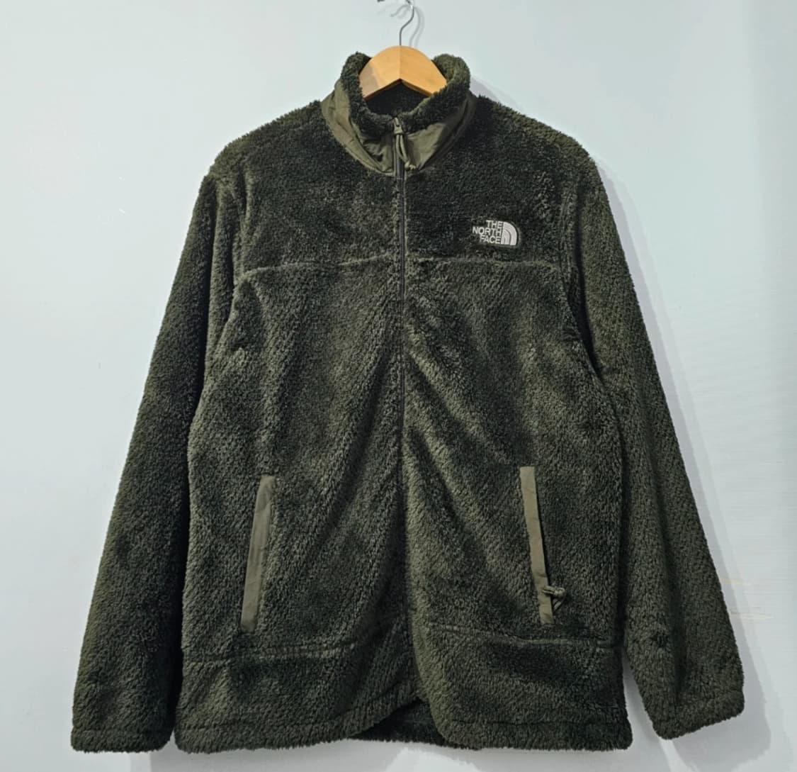 노스페이스 컴피 플리스 자켓 L 100 카키 상품이미지1