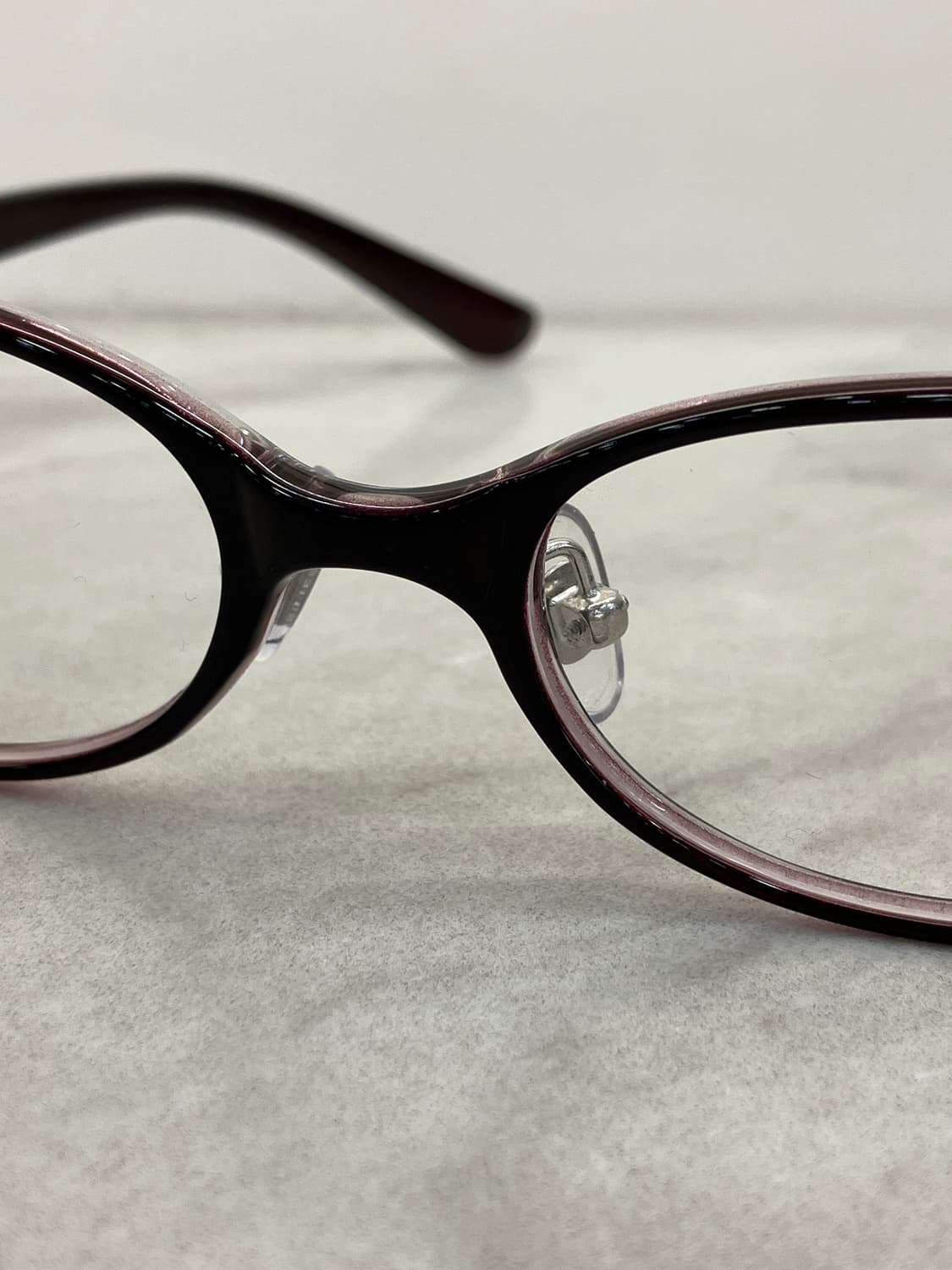 B70 AB2TR 딥브라운 오벌 슬림 뿔테 안경564 상품이미지5