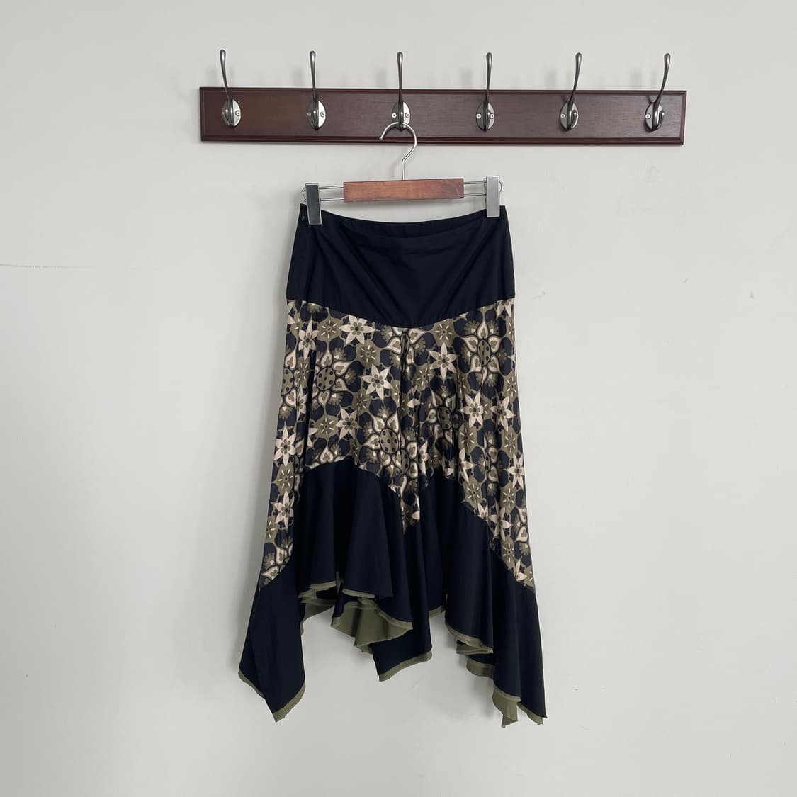 겐조 패턴 비대칭 스커트 상품이미지2