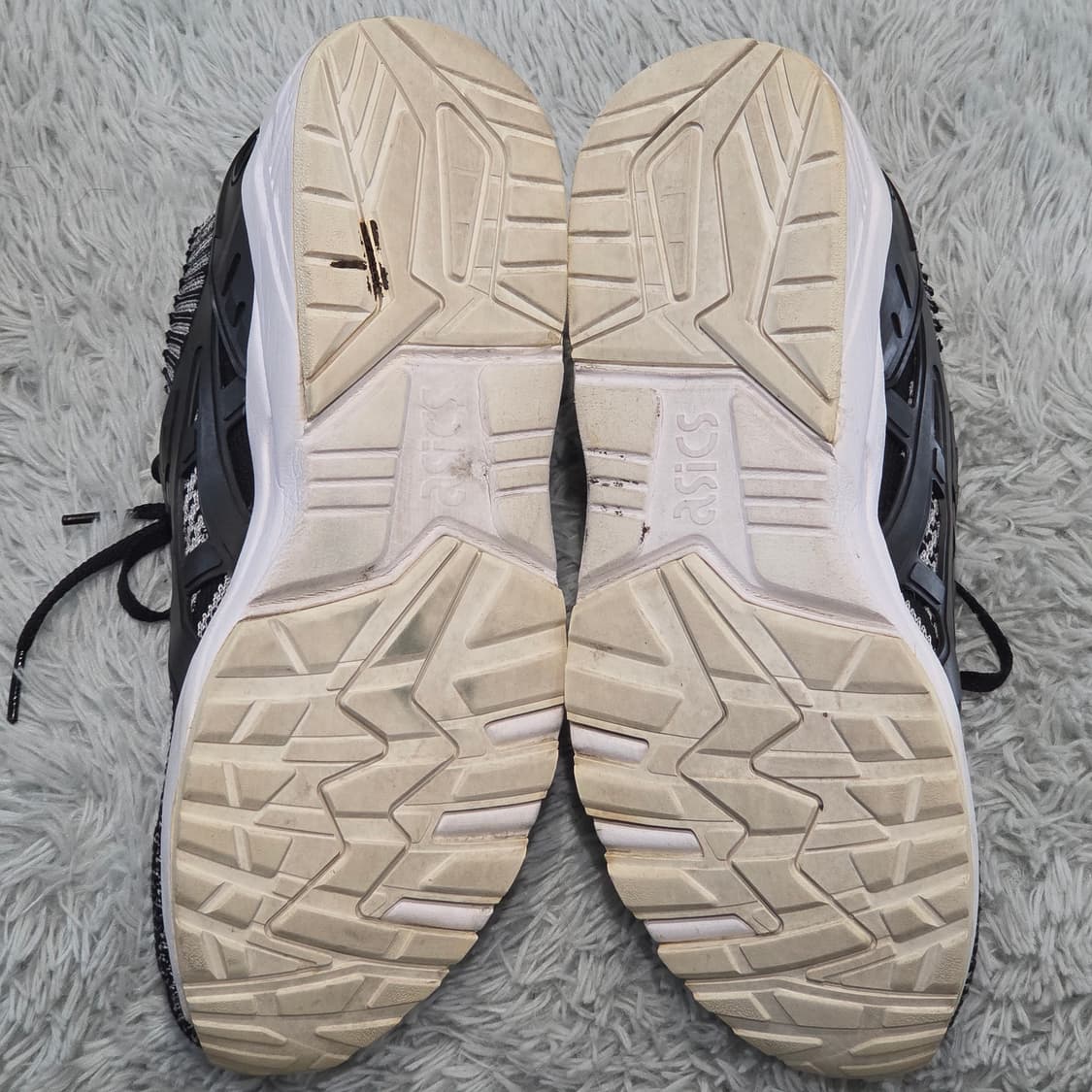 2w-23:아식스 젤 카야노 니트 H7S3N 블랙 255cm 상품이미지9