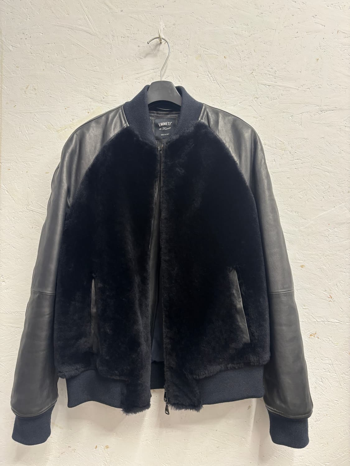 Emmeti di franco 레더 봄버 램스킨  상품이미지1