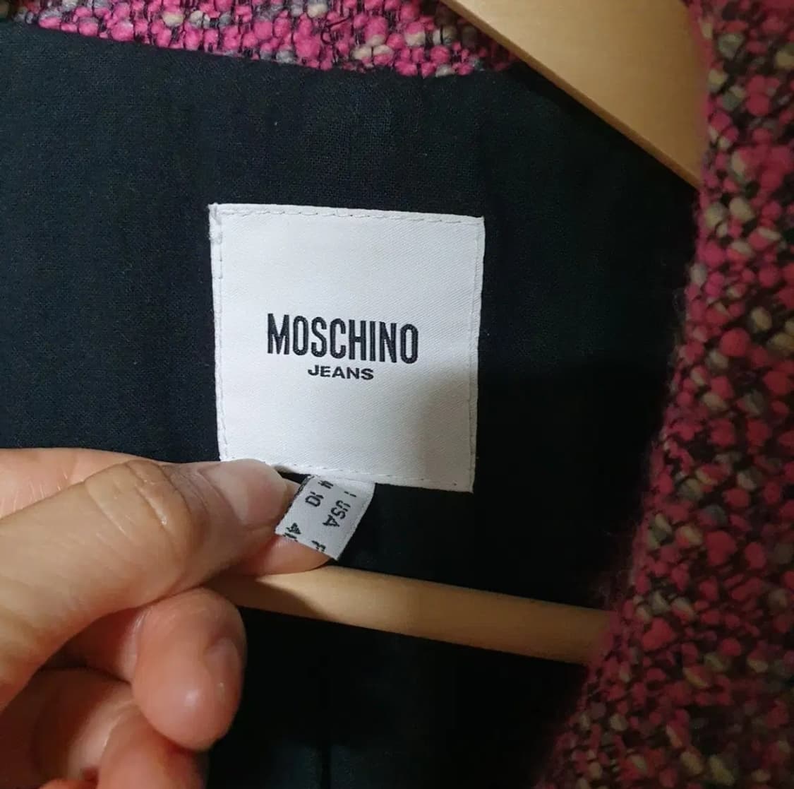 모스키노 트위드 코트 85 상품이미지7