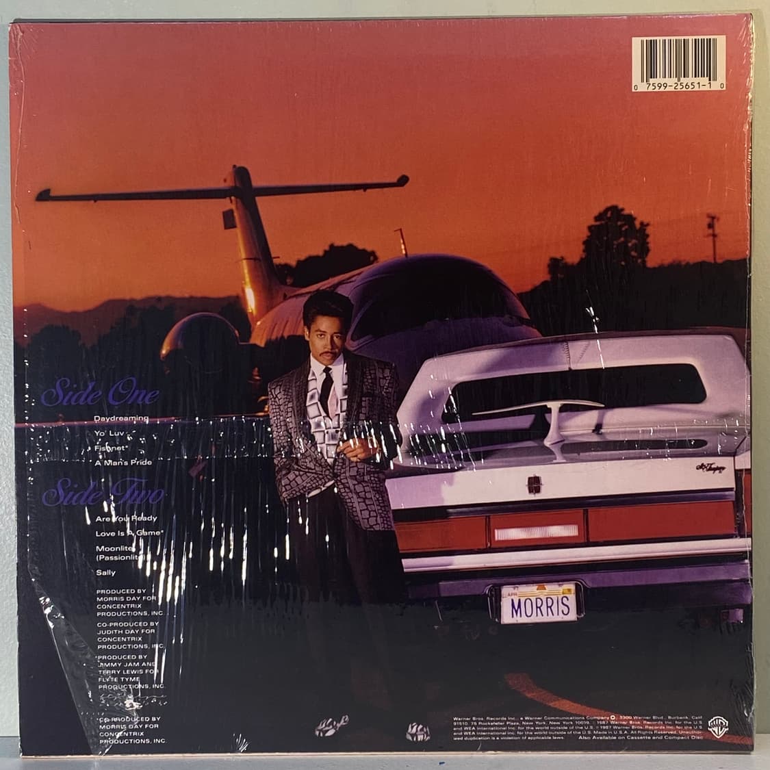 (중고LP-훵크) Morris Day -Daydreaming 상품이미지2