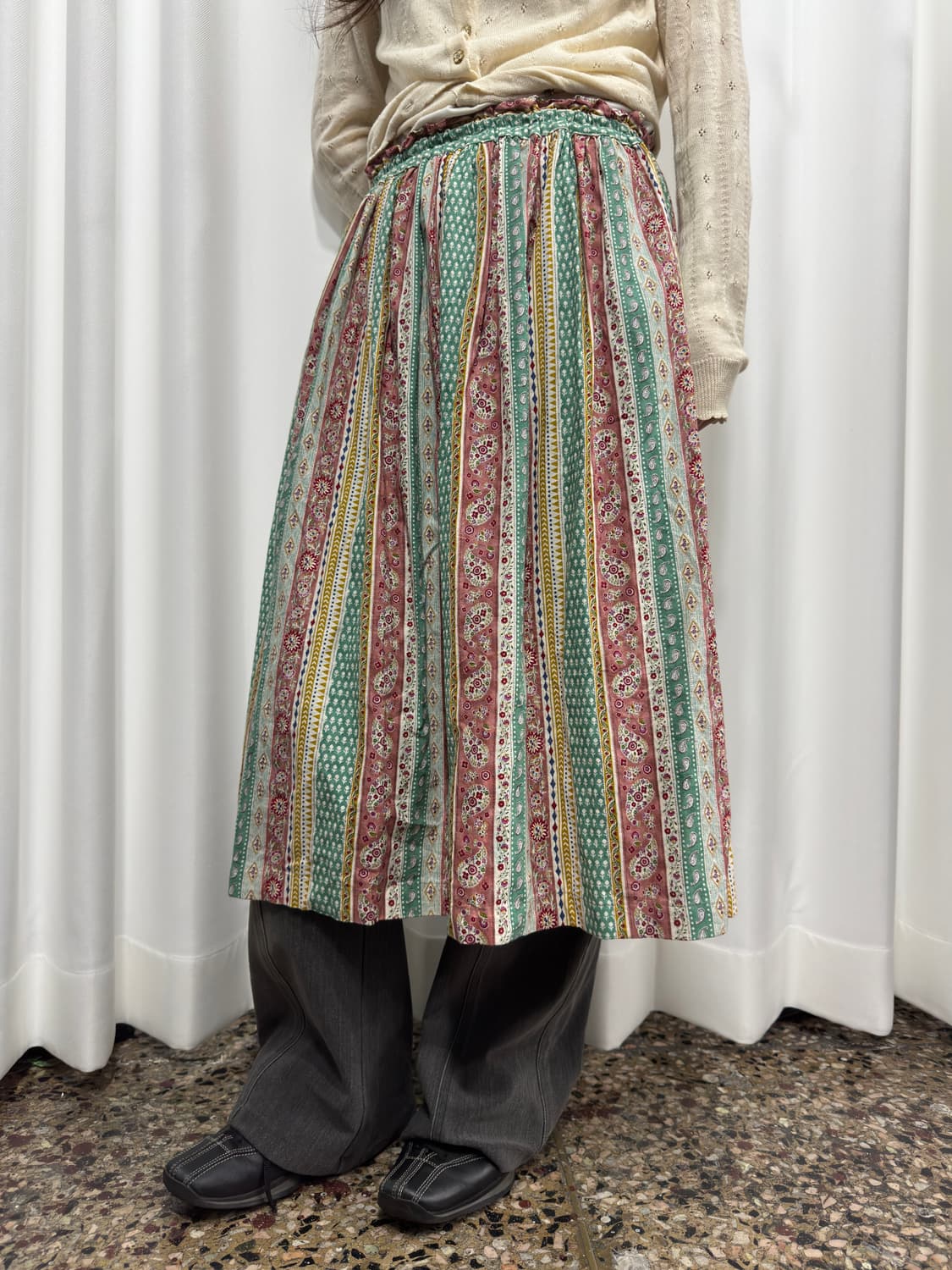 ethnic midi skirt 상품이미지3