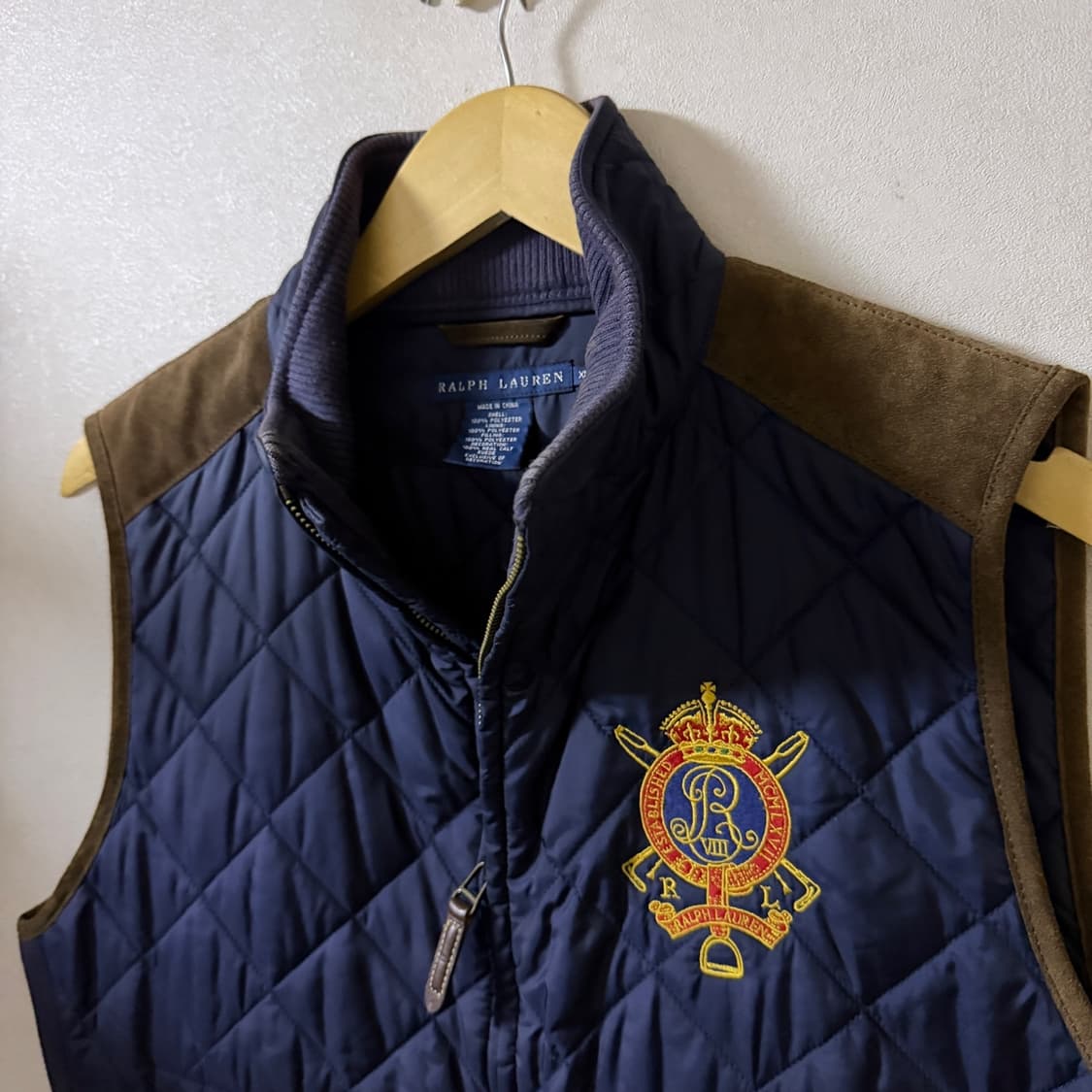 랄프로렌 여성 견장 퀄팅 베스트 XL (66-77정도) 상품이미지2