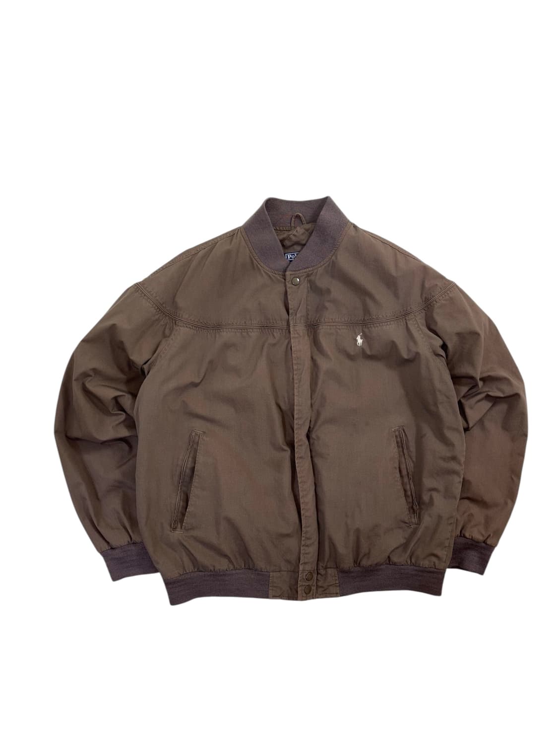 폴로 랄프로렌 빈티지 라이트브라운 블루종 자켓 상품이미지1