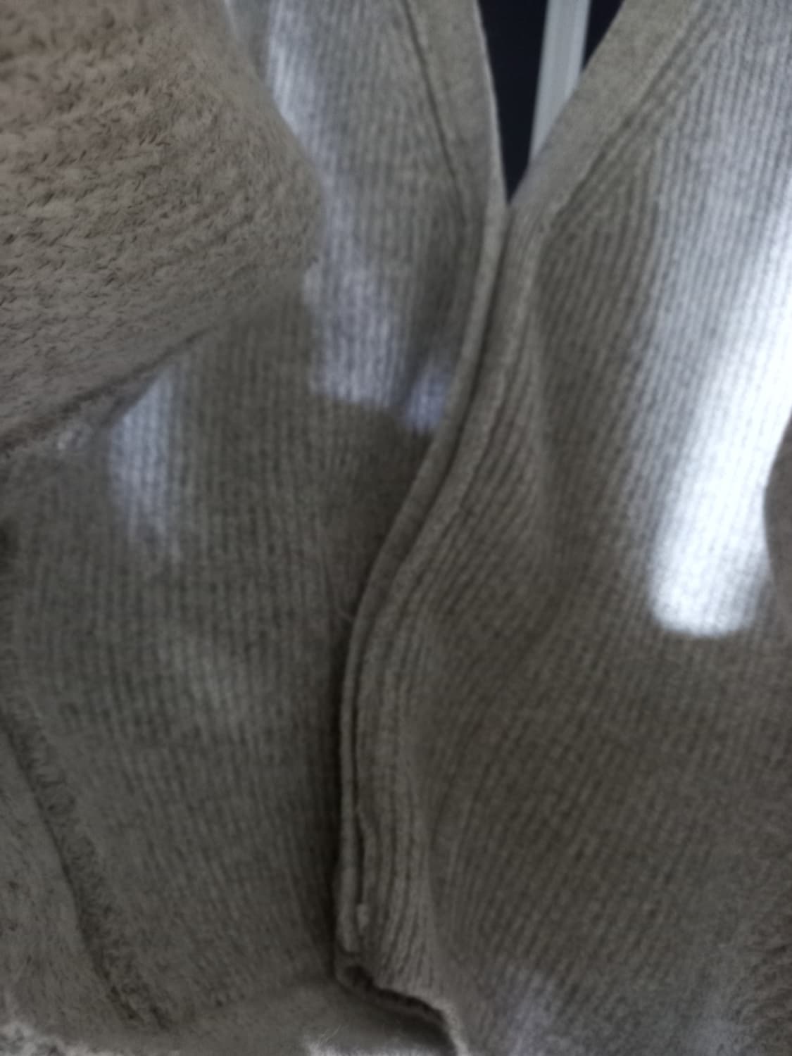 새 AGAIN be 춘추동 루즈박시핏 니트 베스트 F 44-77 상품이미지7