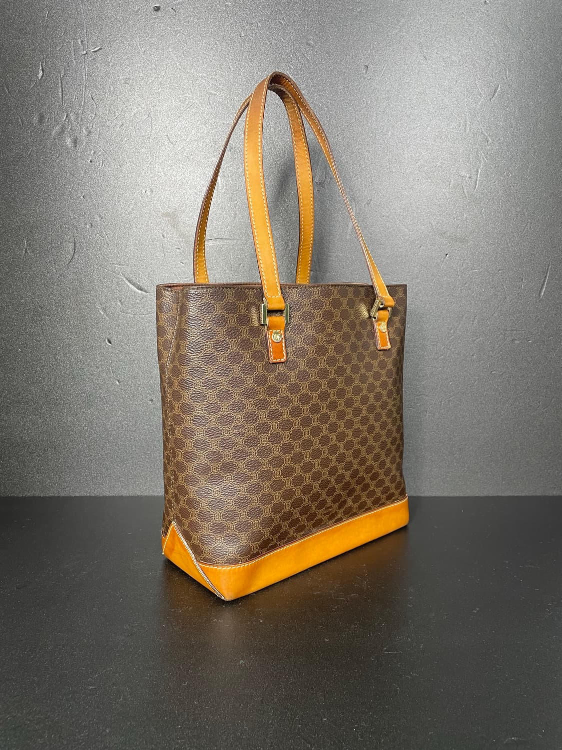 CELINE 셀린느 마카담 모노그램 빈티지 토트 숄더 백 상품이미지2