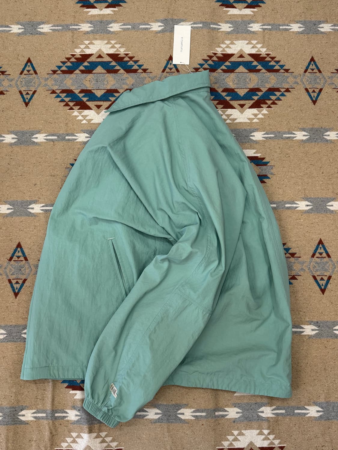 [L][105] 나나미카 리버시블 코치자켓 코랄 그린  상품이미지4