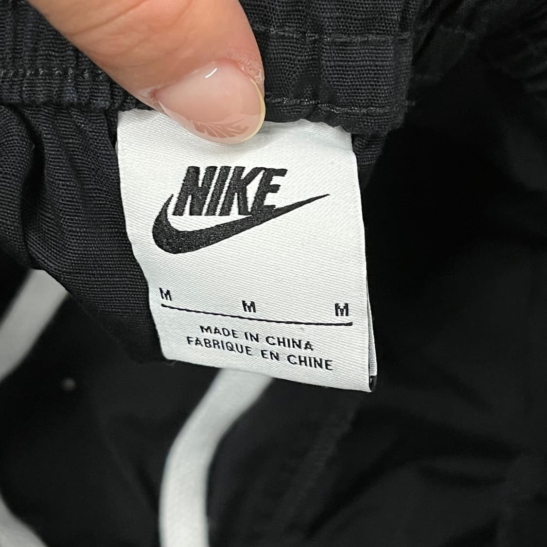 [정품/M] 나이키 블랙 카고 조거팬츠 b19 상품이미지4