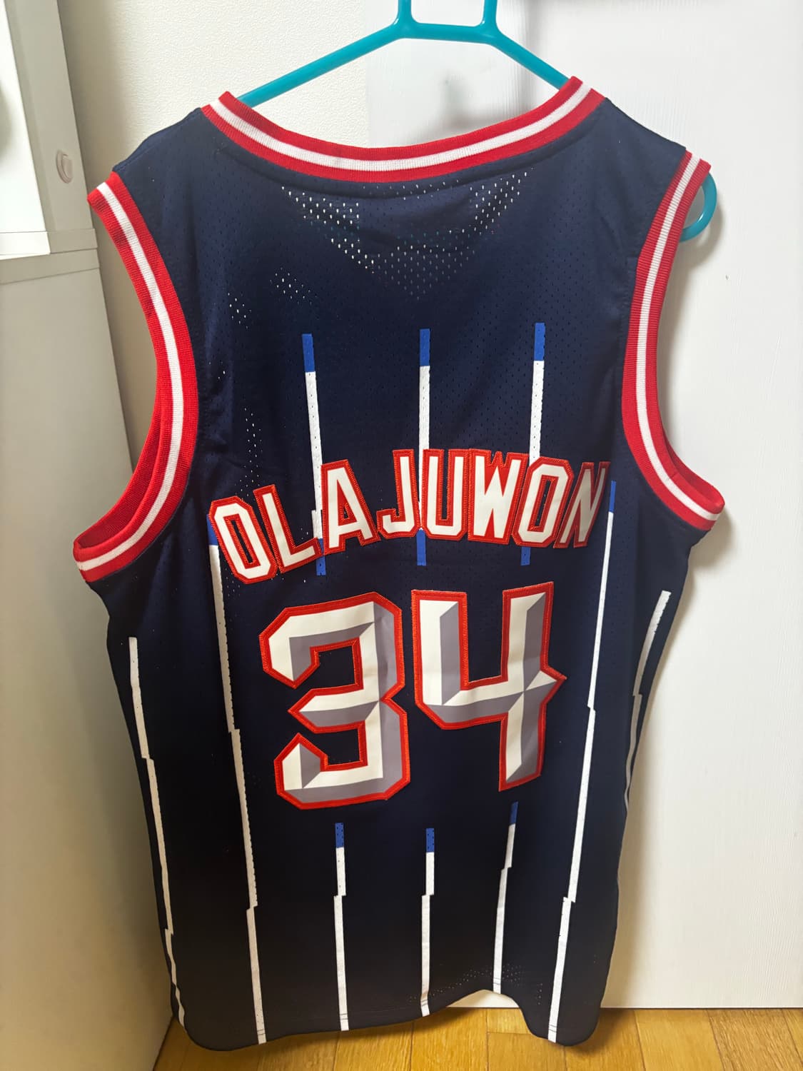 미첼앤네스 NBA 휴스턴 로케츠 하킴 올라주 원 유니폼 상품이미지2