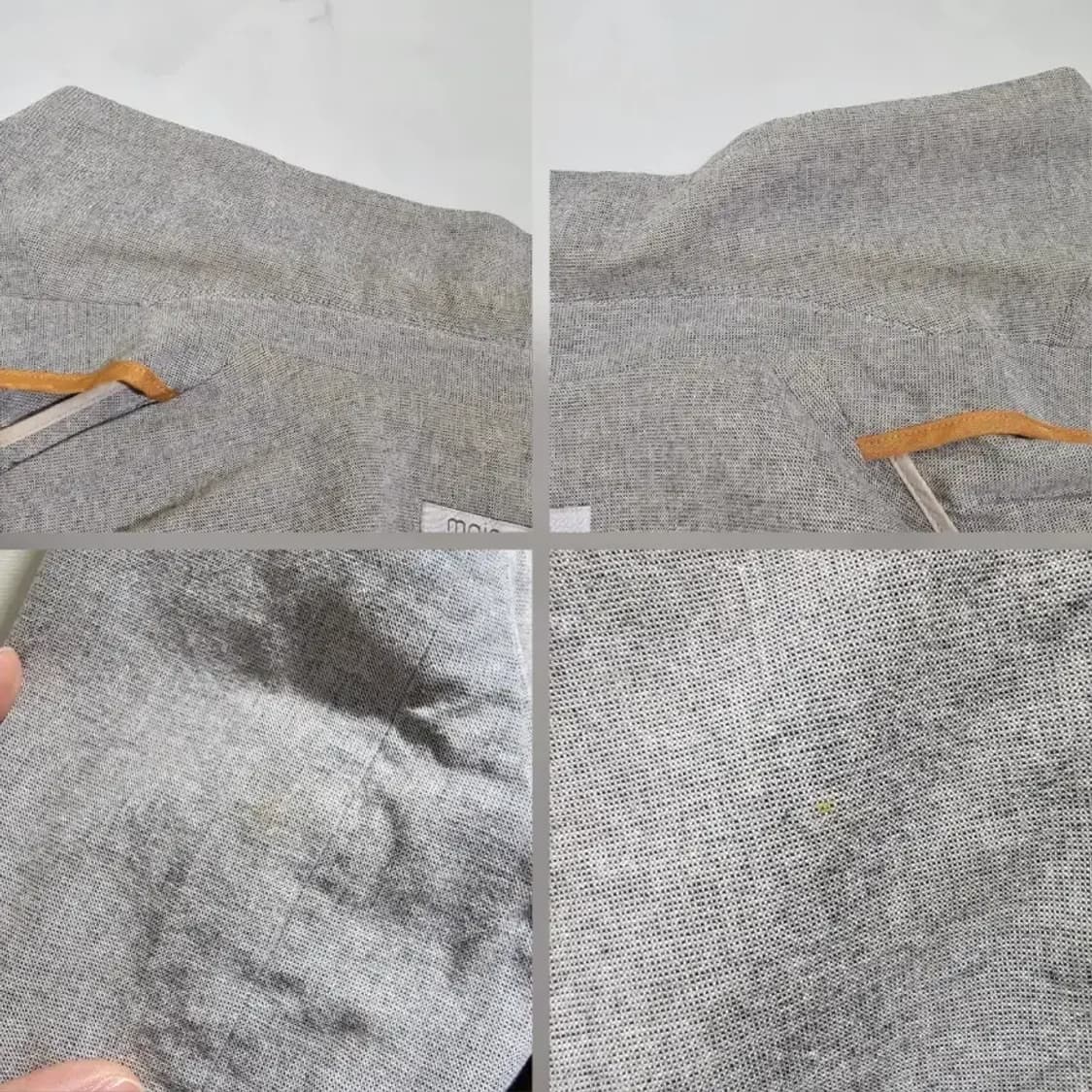 마쥬 그레이 린넨 자켓 상품이미지7