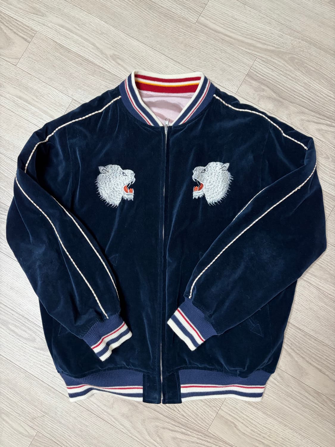 다이리쿠 polar bear velor ska jamper 상품이미지1