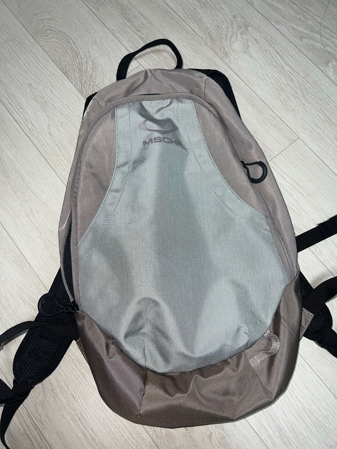 미스치프 롬버스백팩 핑크그레이 상품이미지1