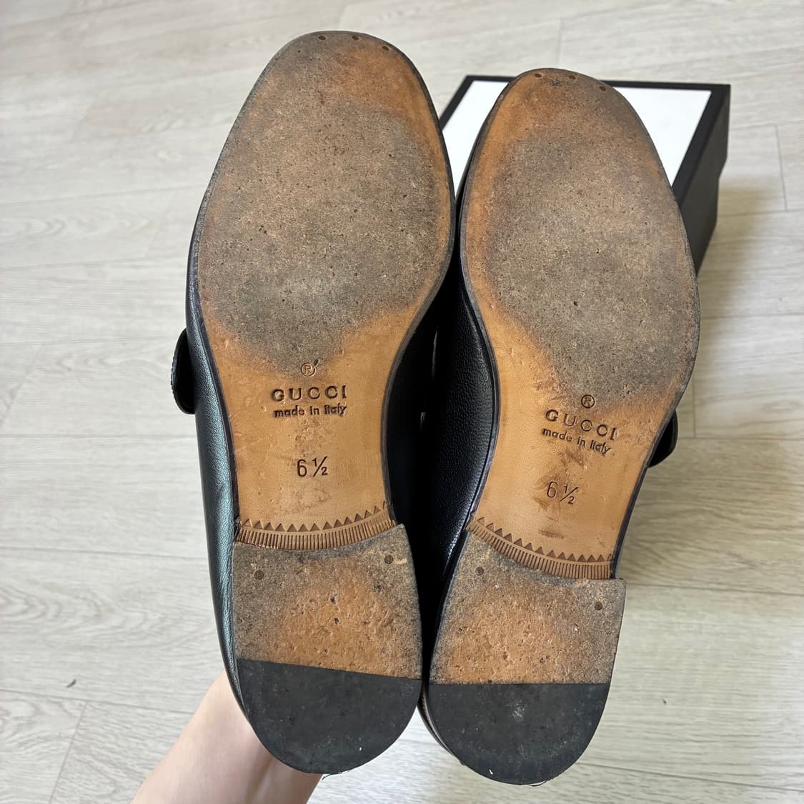 [260] 구찌 클래식 가죽 로퍼 상품이미지4