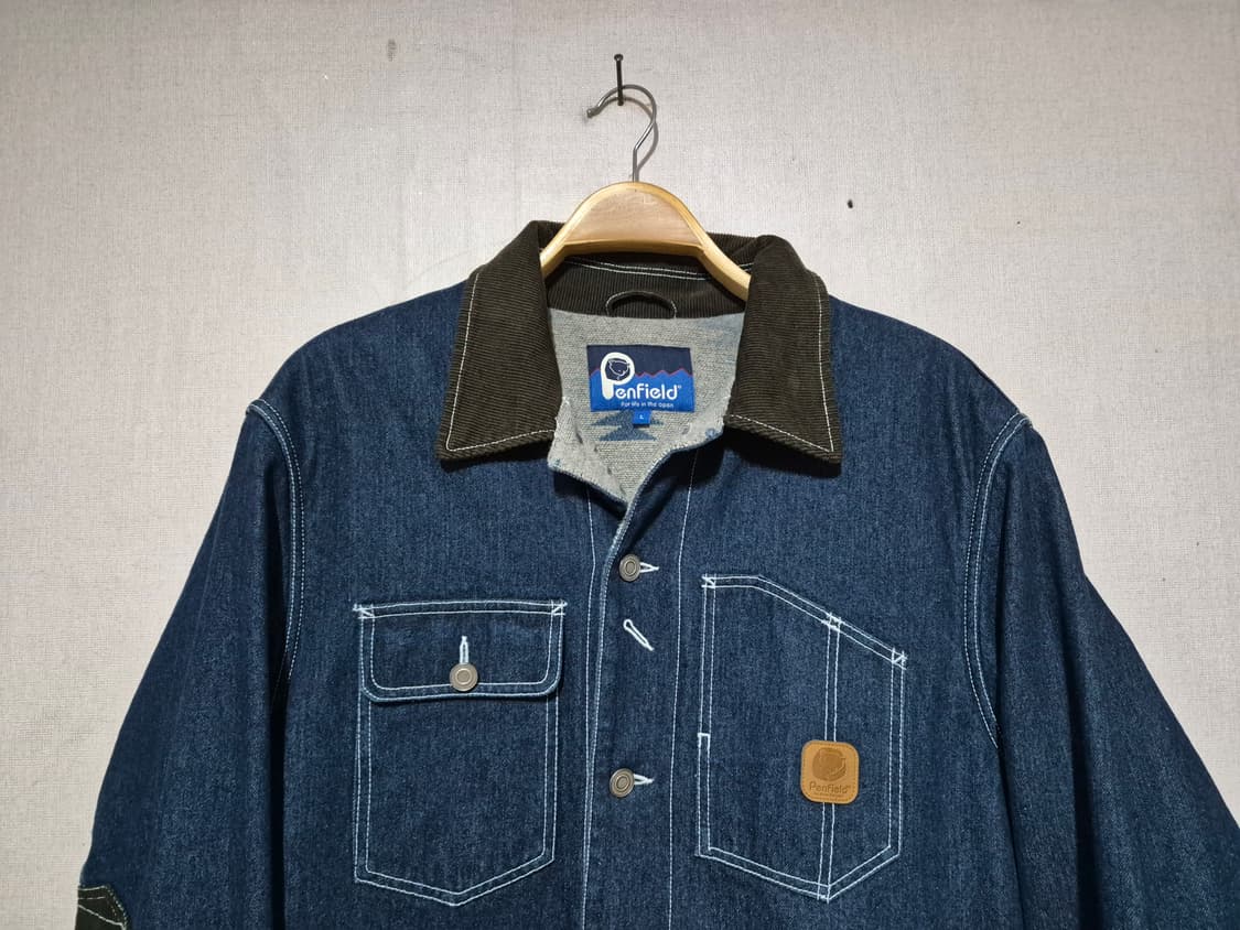 Pen Field 팬필드 워크 데님 자켓(L) 상품이미지3