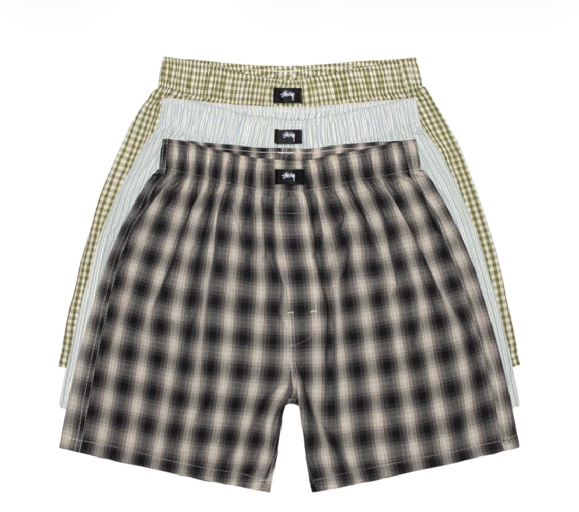 스투시 박서 쇼츠 멀티 3팩 s사이즈 상품이미지1