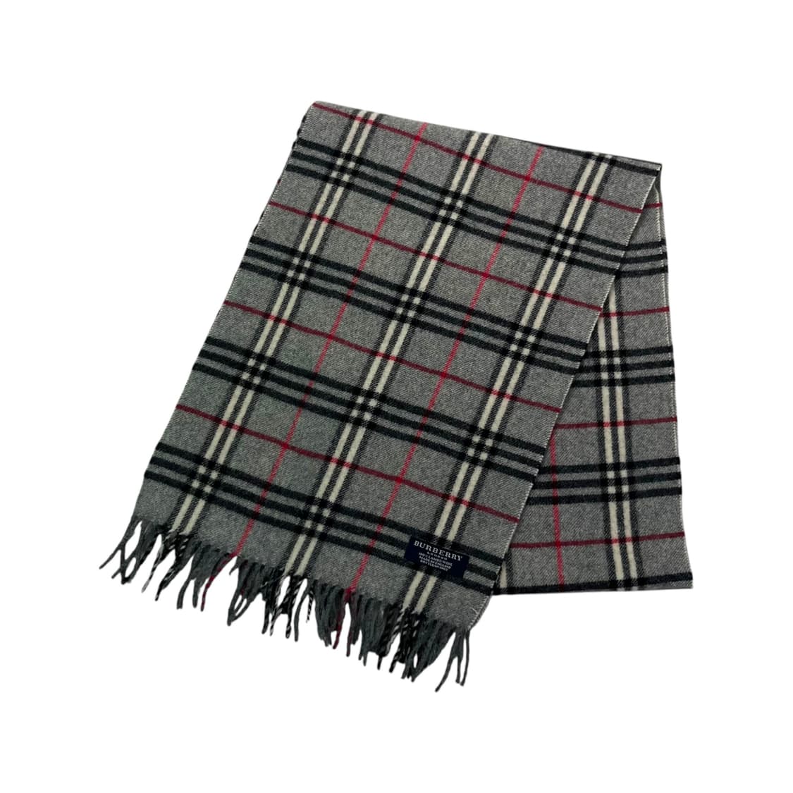 버버리 노바체크 그레이 램스울 머플러 상품이미지1