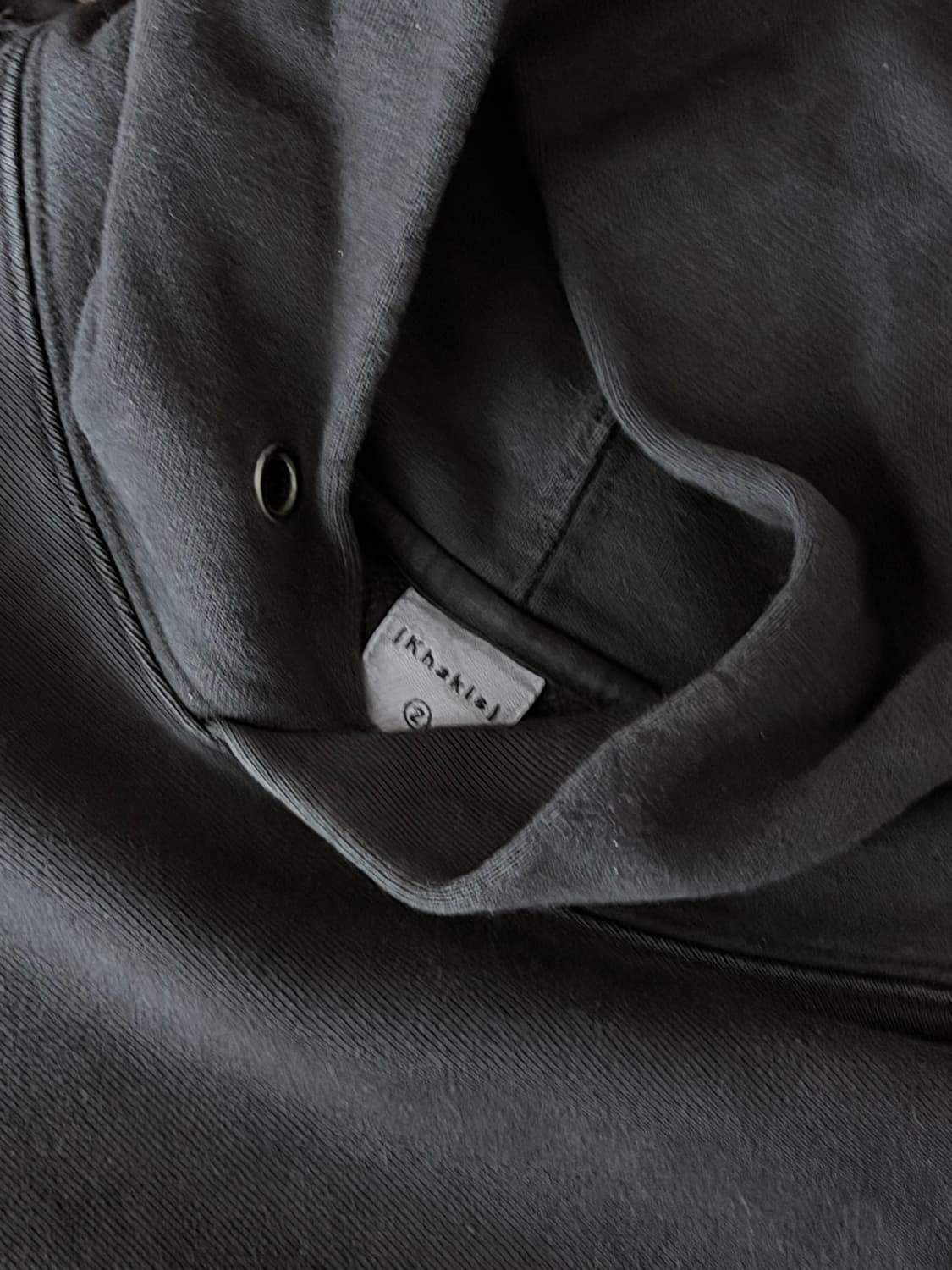 [2] 카키스 오버다이드 워싱 후디 상품이미지3