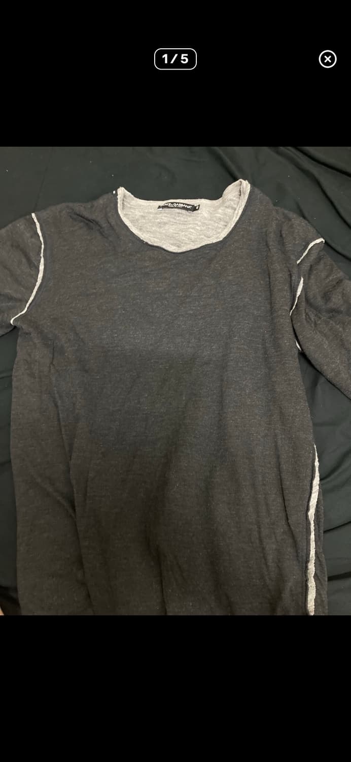 돌체앤가바나 더블레이어드슬리브 상품이미지1