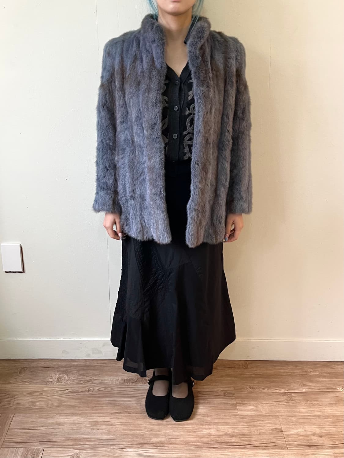 japan vtg 밍크 퍼 자켓 상품이미지8